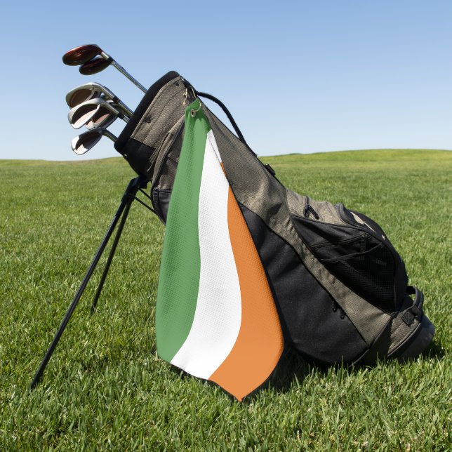Ireland flag golf towel (Green)