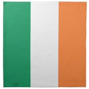 Ireland Flag: Irish Banner, Free UK Cloth Napkin