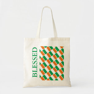 IRELAND FLAG Irish Republic Eire Blessed Tote Bag
