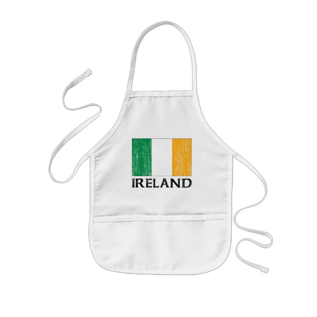 Ireland Flag Kids' Apron (Front)