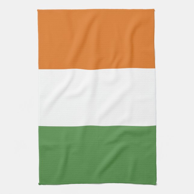 Ireland flag kitchen towel (Vertical)