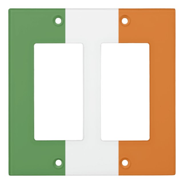 Ireland flag light switch cover (Front)