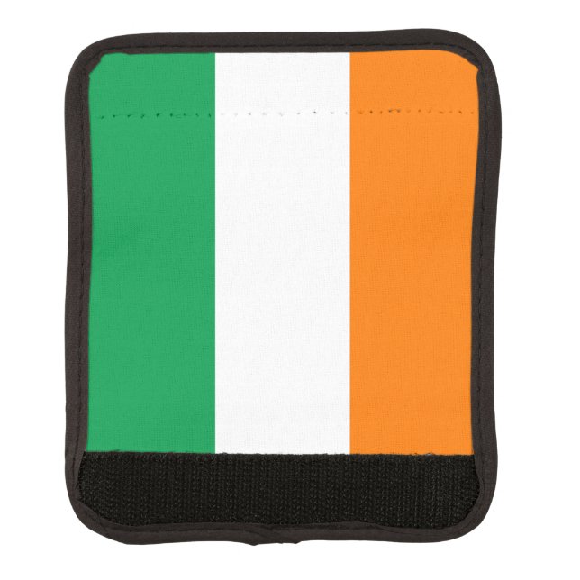 Ireland Flag Luggage Handle Wrap (Front)
