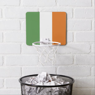 Ireland flag mini basketball hoop