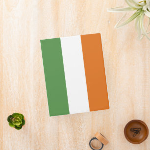 Ireland flag mini binder