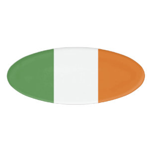 Ireland flag name tag