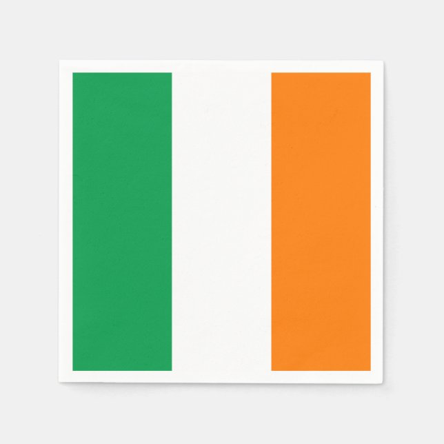 Ireland Flag Napkins (Front)