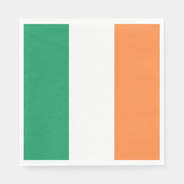 Ireland Flag Napkins (Front)