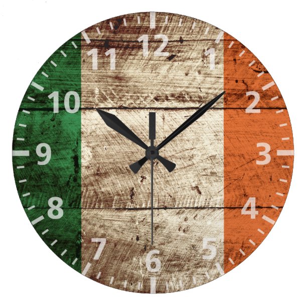 Irish Wall Clocks Zazzle