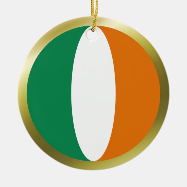 Ireland Flag Ornament (Front)