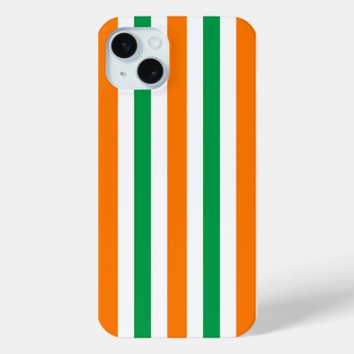 Ireland flag pattern iPhone 15 plus case