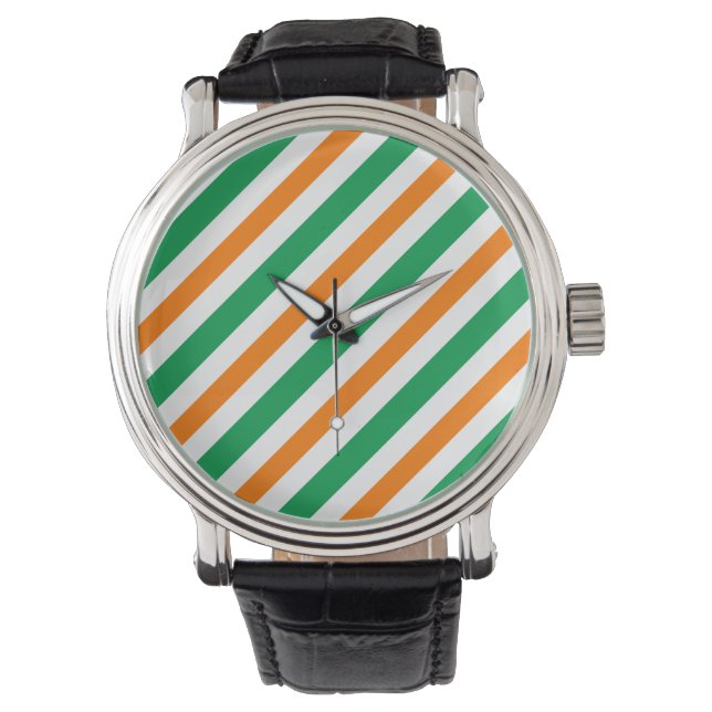 Ireland flag pattern watch (Front)