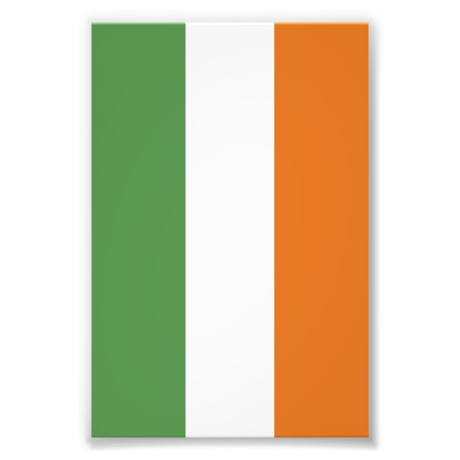 Ireland flag photo print (Front)