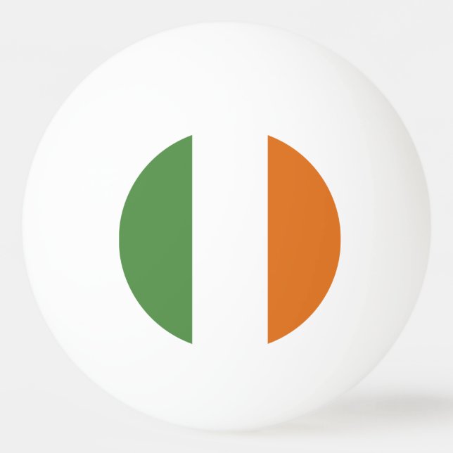 Ireland flag ping pong ball (Front)