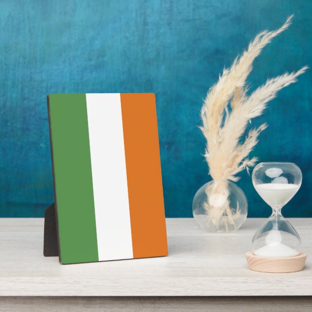 Ireland flag plaque (Side)