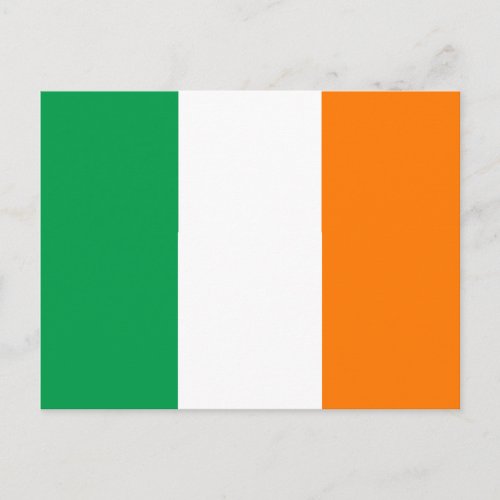 Ireland Flag Postcard