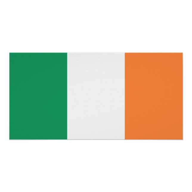 Ireland Flag Poster (Front)