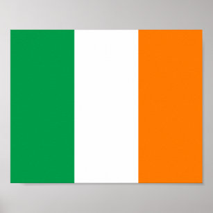 Ireland Flag Poster