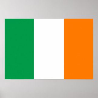 Ireland Flag Poster