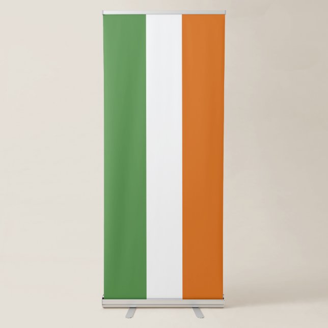 Ireland flag retractable banner (Front)