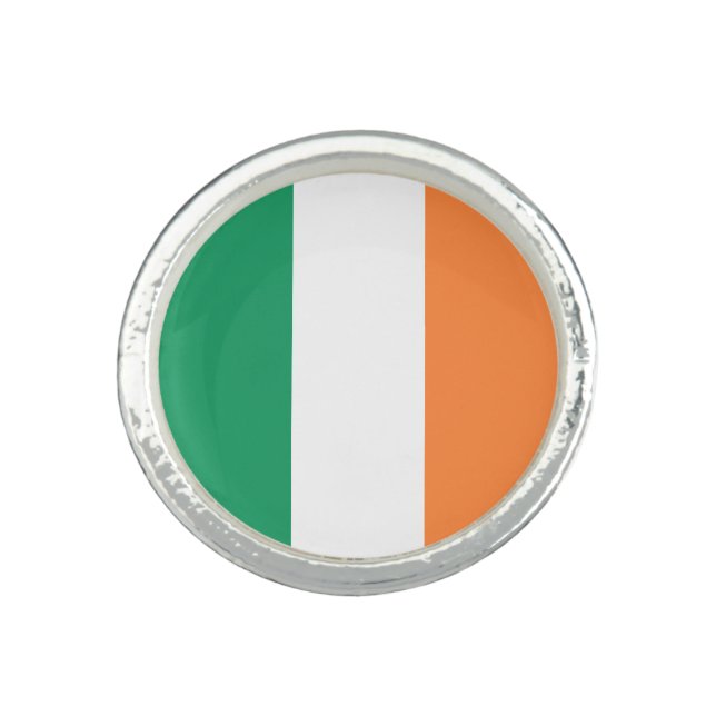 Ireland Flag Ring (Front)