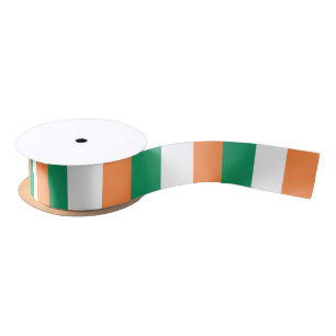 Ireland Flag Satin Ribbon