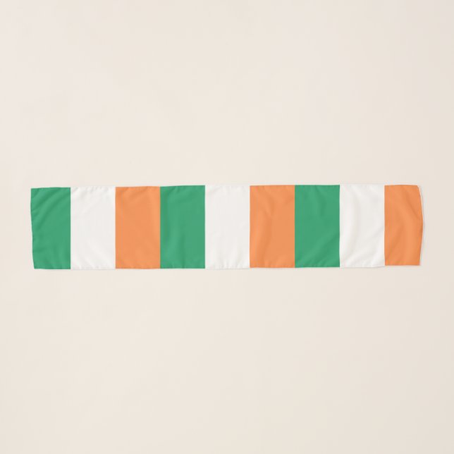 Ireland Flag Scarf (Front (Horizontal))