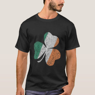 Ireland Flag Shamrock St Patrick'S Day T-Shirt