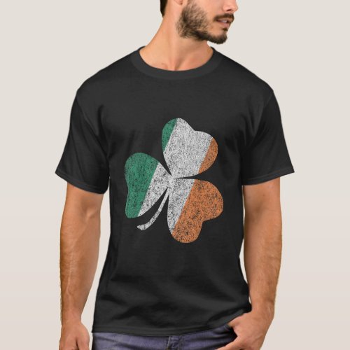Ireland Flag Shamrock St PatrickS Day T_Shirt