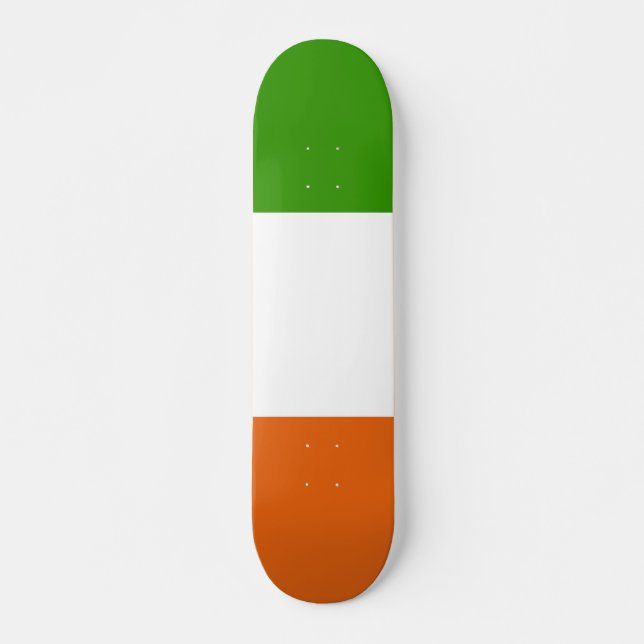 Ireland Flag Skateboard Deck (Front)