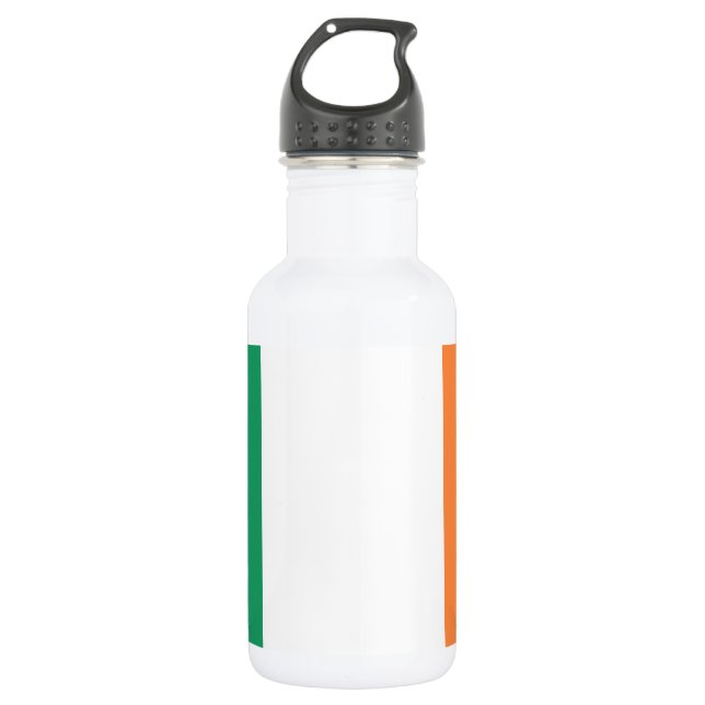 Ireland Flag Stainless Steel Water Bottle (Front)