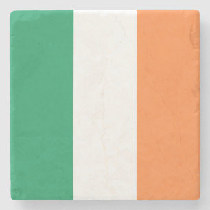 Ireland Flag Stone Coaster