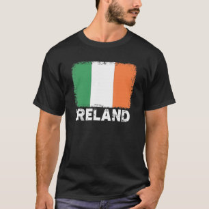 Ireland Flag Support Irish People Women Men T-Shirt