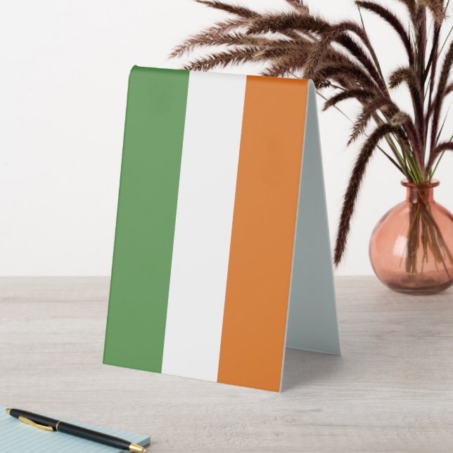 Ireland flag table tent (In SItu (Table))