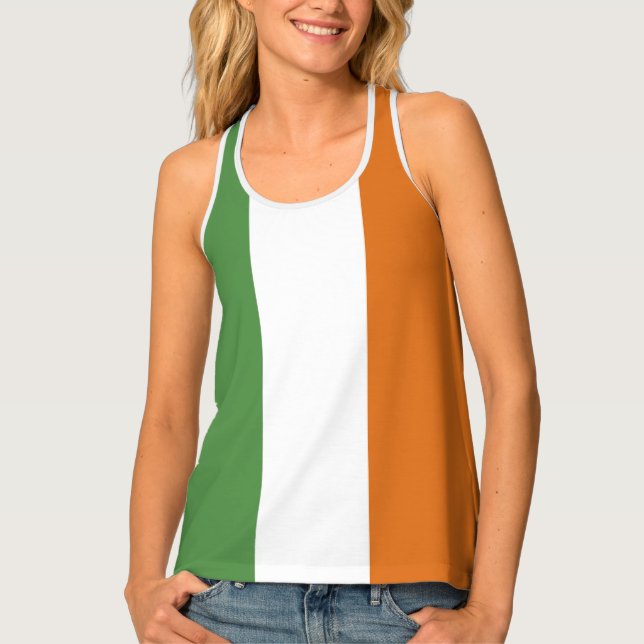 Ireland flag tank top (Front)