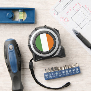 Ireland flag tape measure