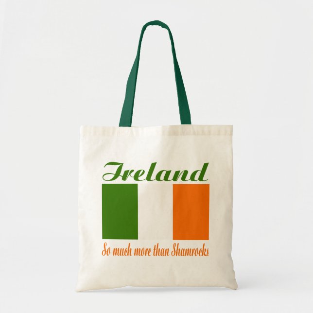 Ireland Flag Tote Bag (Front)