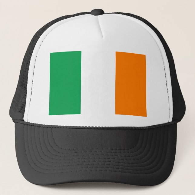 Ireland Flag Trucker Hat (Front)