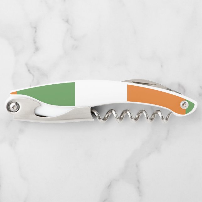 Ireland flag waiter's corkscrew (Front)