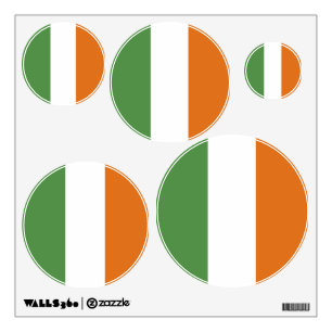 Ireland flag wall decal