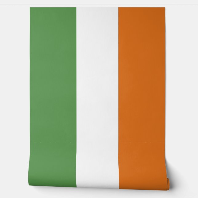 Ireland flag wallpaper  (Unrolling)