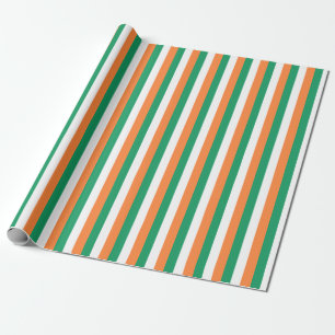 Ireland flag  wrapping paper
