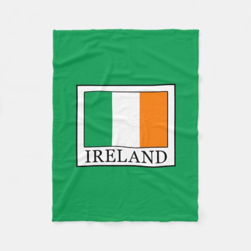 Ireland Fleece Blanket