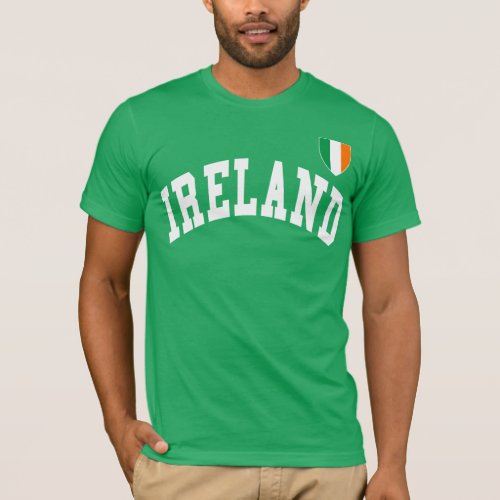Ireland Football Jersey Style T_Shirt