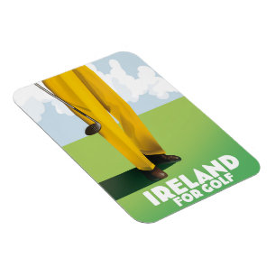 Ireland For Golf Magnet