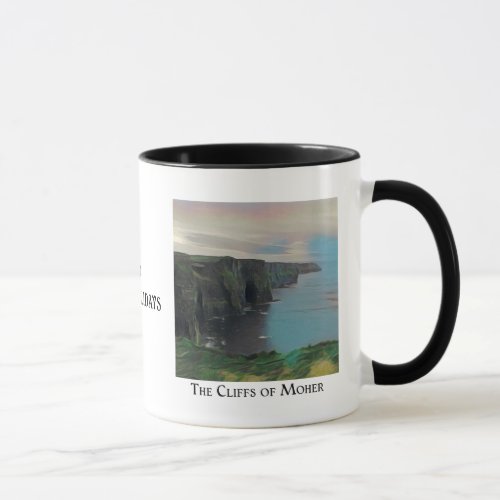 Ireland for Holidays _ Moher and Kerry Cliffs Mug