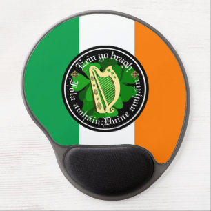 Ireland forever/Erin go bragh/1 blood/people/harp Gel Mouse Pad