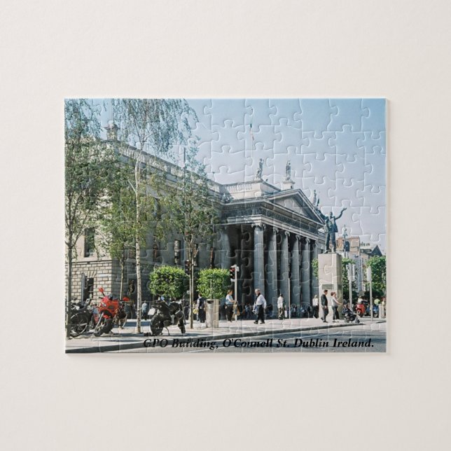 Ireland - GPO Dublin O'Connell Street Jigsaw Puzzle (Horizontal)
