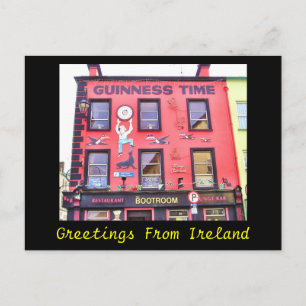 Ireland Happy Hour Postcard