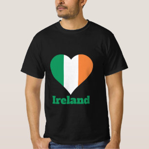 Ireland Heart Flag T-Shirt